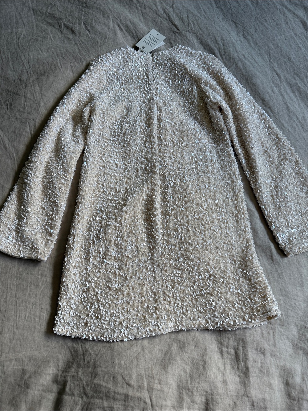 NTW H&M Snow Sequins Dress Sz XS - Picture 10 of 10